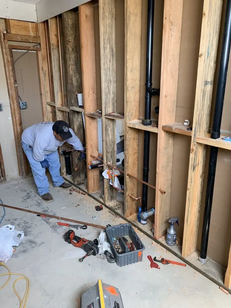 Commercial rough-in plumbing for Water Heater Replacement in Verona Beach